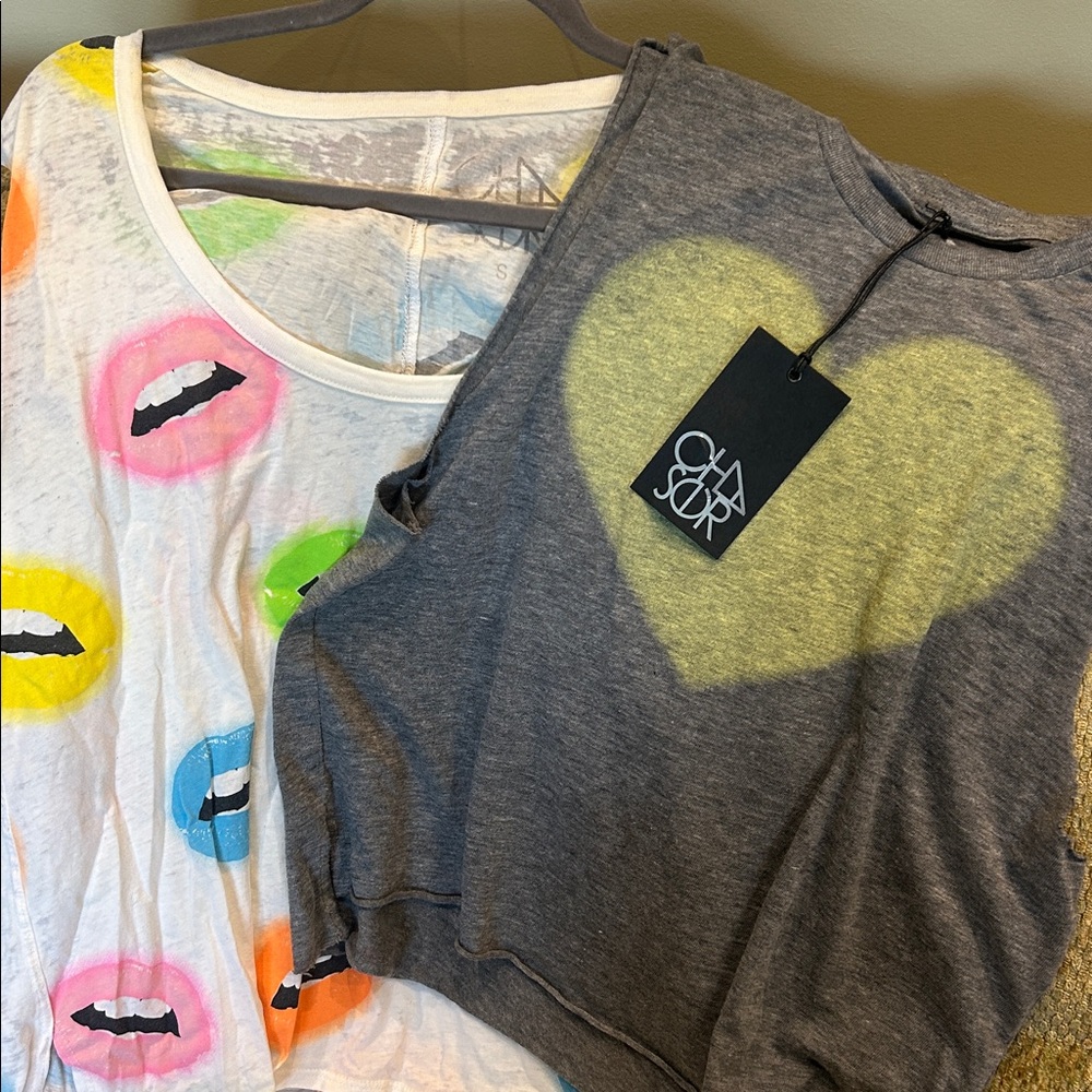 Two Chaser Oversized Tank Tops-sz S